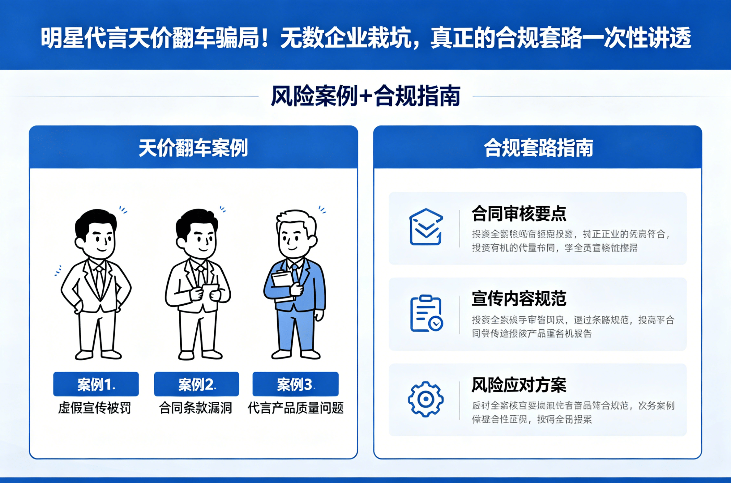 明星代言翻车骗局揭秘：企业合规避坑指南